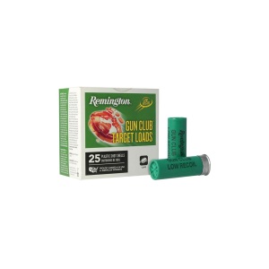 Remington Gun Club Target Load 2-3/4? 1-1/8 oz. #8 Shot 12ga Shotgun Ammo - 25 Rounds - AR15 Discounts