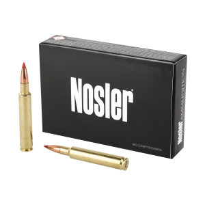 NOSLER Ballistic Tip Hunting 280 Ackley Improved 140 Grain Rifle Ammunition Rifle Ammo - 20 Rounds -
