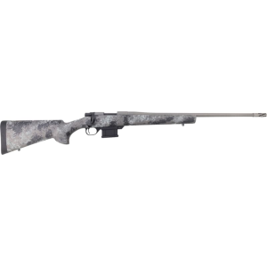 Howa HMFN6ARCGL 1500 Fence Line Mini Action Rifle 6mm ARC 22\" 5+1 Bolt Action Threaded Barrel Gray Camo Stock