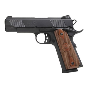 Iver Johnson Arms HAWK 1911 Hawk Commander 70 Series 45 ACP 4.25\" 8+1 Blued Walnut Grip Novak LoMount Rear Sight