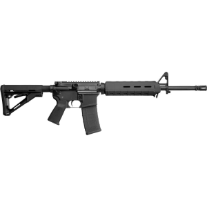 Del-Ton RFTMH16MLOK Sierra 316 5.56 NATO/.223 Remington, 16\" Barrel, Magpul Furniture, Mid Length Gas System, 30rd Magazine, Black