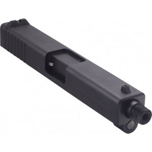 Tactical Solutions TSG221722TE TSG-22 For Glock 17/22/34/35/37 Threaded Barrel 4.8\" Black Steel