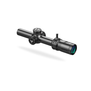 SwampFox - Arrowhead LPVO 1x8x24 - 30mm Tube - IR Compatible - Locking Turrets - 1 Click 1/2 MOA Adujstments - BDC Long Red Reticle - ARH18241-B