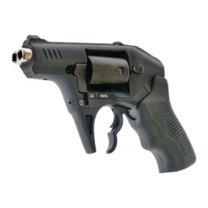 Standard Mfg S333GENIII Thunderstruck Gen III #8 Shot 2.25\" Black Double Barrel, Black Hardcoat Anodized Aluminum Frame, Black Cylinder Black Finger Grooved Polymer Grips Revolver