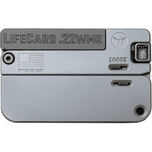 Trailblazer LifeCard LC2-CON Pistol, 22WMR, 2.5\" Barrel, 1rd, Break Action, Aluminum, Folding Credit Card Size.