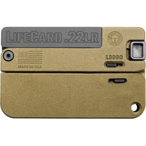 Trailblazer Firearms LifeCard .22LR Burnt Bronze Folding Single-Shot Pistol