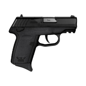 SCCY CPX-1 Gen 3, 9mm Polymer Frame Pistol W/ Safety, Black Slide On Black Frame, DAO 10+1 W/ 2 Mags - CBBKG3