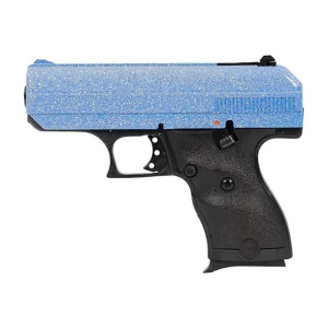 Hi-Point 916BLSP Pistol C9 Compact Semi-Auto 9mm Pistol,3.5\"BBL, 8 Round, Blue Sparkle Slide