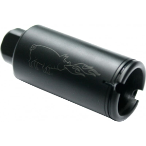 Noveske 5000518 KX3 Flash Suppressor 7.62mm 1.35\" Dia 5/8x24 tpi Black Phosphate