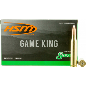 Hunting Shack 338LAP14N Game King 338 Lapua Magnum 215 GR SBT - 20rd Box