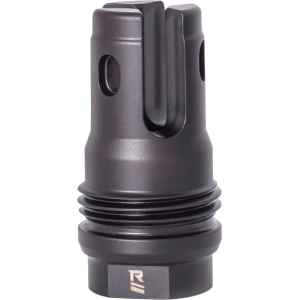 Rugged FH015 R3 Flash Mitigation System Black with 3/4\"-24 tpi Threads & 2.13\" OAL for 7.62mm SR25