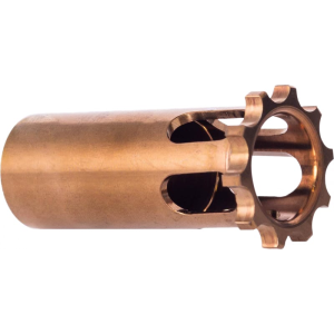 Rugged OP003 Suppressor Piston M16x1 LH Copper 17-4 Stainless Steel