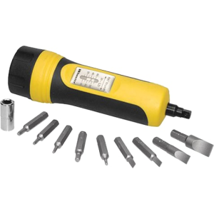 Wheeler 553556 Fat Wrench Set Black/Yellow Rifle 10 Pieces - Battenfeld