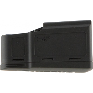 Sauer S10502 Magazine for 100/101/M18 Rifles, 6.5x55 Swedish/8x57 IS, 5 Rounds, Polymer, Black.