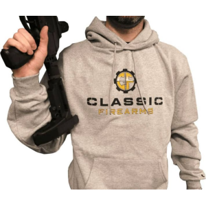 Classic Firearms Hoodie - Light Gray