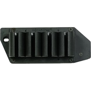 TacStar 1081134 SideSaddle #4 Shot Shotshell Carrier 20GA Moss 500 Only Black Polymer/Aluminum