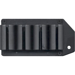 TacStar 1081168 SideSaddle #4 Shot Shotshell Carrier 12GA Rem 870/1100/11-87 Black Polymer/Aluminum