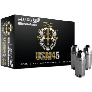 Liberty LA-CD-45-013 Civil Defense 45 ACP +P 78 GR LF Fragmenting HP 20 Bx - 20rd Box