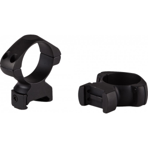 Konus 7400 Scope Ring Set For Rifle Picatinny/Weaver High 1\" Tube Matte Black Steel
