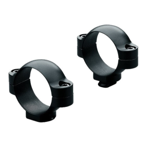 Leupold 51718 STD Rings Ring Set 30mm Dia Low Black Matte - Leupold / Redfield