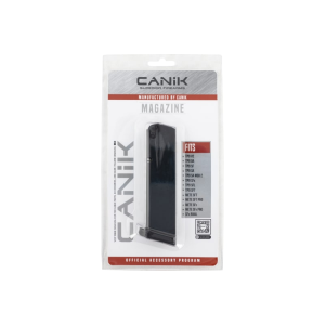 Canik MA2240 TP Full Size 18rd 9mm Luger For TP9, Black Metal