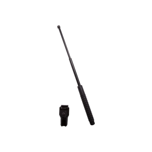 Uzi Accessories UZIEXB21 Law Enforcement Expandable Baton, Personal Protection, 21\" Hardened Steel, Anti-Slip Grip.