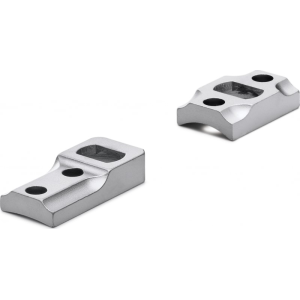 Leupold 51727 2-Piece Base For Weatherby Vanguard/Remington 700 Dual Dovetail Style Silver Finish - Leupold / Redfield