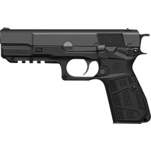 Recover Tactical HPC-01 Grip & Rail System Black Polymer Picatinny for Browning Hi-Power