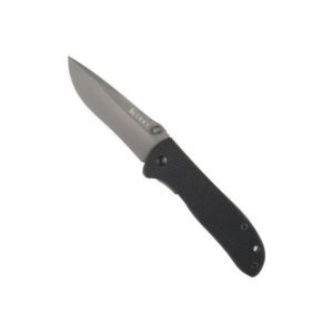 CRKT 6450K Drifter 2.88\" Folding Plain Gray TiCN 8Cr14MoV SS Blade/Black G10 Handle Includes Pocket Clip