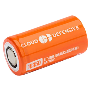 Cloud Defensive CD18350-04 Rechargeable Battery 3.6V 1000-1100 mAh Compatible w/ UI2 Custom Label Charger/D2 Custom Label Charger