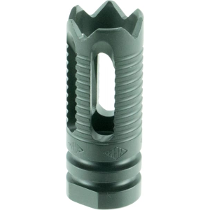 Yankee Hill 285C2 Phantom Flash Hider Black Steel with 1/2\"-28 tpi Threads & Teeth for 5.56x45mm NATO AR-Platform