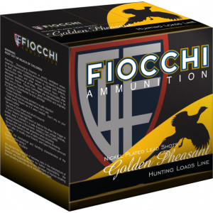Fiocchi 12GPX6 Shooting Dynamics Golden Pheasant 12GA 2.75\" 1 3/8oz #6 Shot - 25sh Box