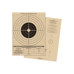 Rite in the Rain 9126 RiteRain 8.5x11 Zeroing Target