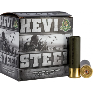 HEVI-Shot 61223 Hevi-Steel 12GA 2.75\" 1 1/8oz #3 Shot - 25sh Box
