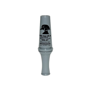 Haydel\'s Game Calls WM07 Magnum Open Call Single Reed Wood Duck Sounds Attracts Ducks Gray Acrylic