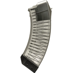 US Palm MA1120A OEM Clear with Black Floor Plate Detachable 30rd for 7.62x39mm AK-47