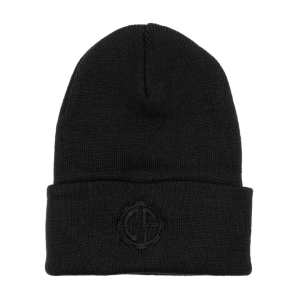 Classic Firearms Beanie - Black with Black Logo