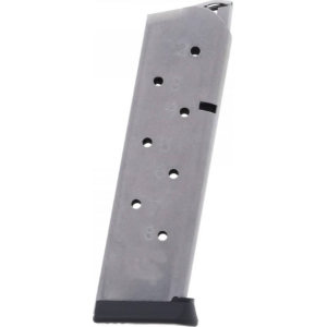 RWB 1911 Magazine RWB-1911458SS .45 ACP 8 Rounds Stainless Steel