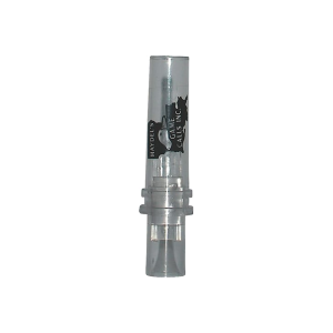Haydel's W-81 Wood Duck Squealer Duck Call, Clear, Polycarbonate, Single Reed.