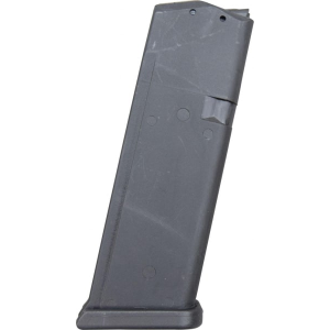 Glock Compatible 9mm 15 Rd Capacity Steel Lined Polymer Magazine, Aftermarket, for Glock 19 Handguns