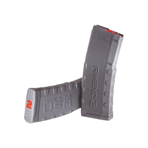 Amend2 556MOD2GRY30 MOD-2 Gray Detachable 30rd 223 Rem, 5.56x45mm NATO for AR-15, M16, M4 - Amend2 Firearms