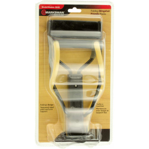 Marksman 3040 Marksman 3040 Folding Slingshot Yellow Classic Band Black Molded Handle