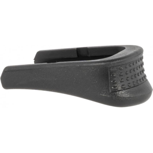 Pearce Grip PG48 Grip Extension made of Polymer with Texture Black Finish & 5/8\" Gripping Surface, 9mm Luger - Glock 43X, 48 Compatible