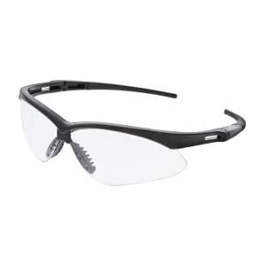 MCR Safety MP110PF MP1 Memphis, Black Frame, Clear Max6 Ant