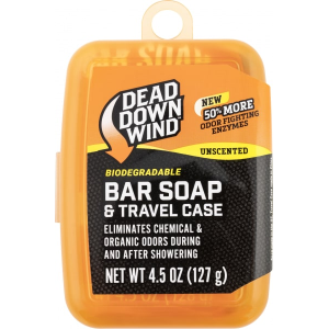 Dead Down Wind 12002 Bar Soap Odor Eliminator Unscented Scent 4.5 oz
