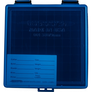 Berrys 69874 001 Ammo Box 9mm Luger,380 ACP 100rd Blue Lid w/Black Bottom