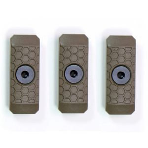 Slate Black Industries 1-Slot Rail MLOK Slate Panels (3-pack) FLAT DARK EARTH, SG-1-FDE