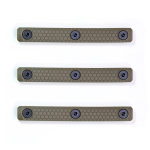 Slate Black Industries 3-Slot Rail MLOK Slate Panels (3-pack) FLAT DARK EARTH, SG-3-FDE