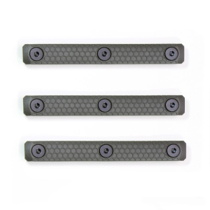 Slate Black Industries 3-Slot Rail MLOK Slate Panels (3-pack) OD GREEN, SG-3-ODG