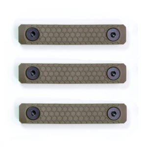 Slate Black Industries 2-Slot Rail MLOK Slate Panels (3-pack) FLAT DARK EARTH, SG-2-FDE